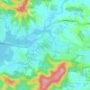 Erina topographic map, elevation, terrain