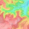 Villerupt topographic map, elevation, terrain