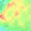 Garadice topographic map, elevation, terrain