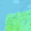 Ujung Tanah topographic map, elevation, terrain