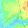 Arry topographic map, elevation, terrain