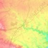 Vald'Yerre topographic map, elevation, terrain