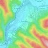 Ворочово topographic map, elevation, terrain