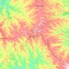 Apucarana topographic map, elevation, terrain