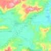 El Grullo topographic map, elevation, terrain