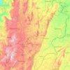Mwaro topographic map, elevation, terrain