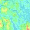 Meredith topographic map, elevation, terrain