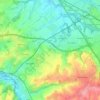 Voerendaal topographic map, elevation, terrain