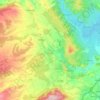 Chella topographic map, elevation, terrain