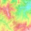 Diges topographic map, elevation, terrain