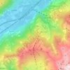Riddes topographic map, elevation, terrain