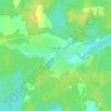 Веречье topographic map, elevation, terrain