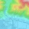 Gordola topographic map, elevation, terrain