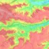 Dourdan topographic map, elevation, terrain