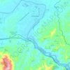 Porto Real topographic map, elevation, terrain
