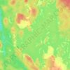 Paradise Lake topographic map, elevation, terrain