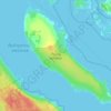 Лисий остров topographic map, elevation, terrain