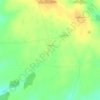 Горное topographic map, elevation, terrain