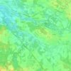 Hemsbünde topographic map, elevation, terrain