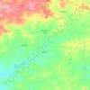 São José do Egito topographic map, elevation, terrain
