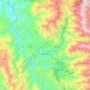 Malacatos topographic map, elevation, terrain
