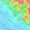 Luni topographic map, elevation, terrain