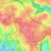 Crows Nest topographic map, elevation, terrain
