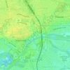 Altstadt Südost topographic map, elevation, terrain