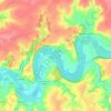 Étinehem-Méricourt topographic map, elevation, terrain