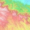 Municipio Totora topographic map, elevation, terrain