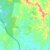 North Deep Creek topographic map, elevation, terrain