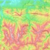 Джейрахский район topographic map, elevation, terrain