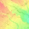 Kasganj topographic map, elevation, terrain