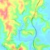 Tintenbar topographic map, elevation, terrain