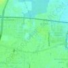 Ward 84 topographic map, elevation, terrain