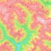 Lavizzara topographic map, elevation, terrain