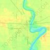 Monticello topographic map, elevation, terrain