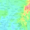 Kaway XVI topographic map, elevation, terrain