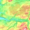 Neuenegg topographic map, elevation, terrain