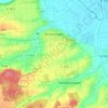 Emerkingen topographic map, elevation, terrain