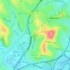 Mangerton topographic map, elevation, terrain