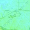 Худлин topographic map, elevation, terrain