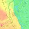 Municipio de Timbúes topographic map, elevation, terrain