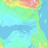 Teluk Bintuni topographic map, elevation, terrain