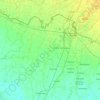 Raxaul topographic map, elevation, terrain