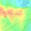 Keinton Mandeville topographic map, elevation, terrain