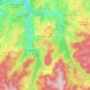 Marigny-l'Église topographic map, elevation, terrain