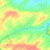 Clamanges topographic map, elevation, terrain