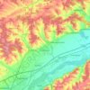 Essenbach topographic map, elevation, terrain