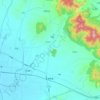 潮泉镇 topographic map, elevation, terrain